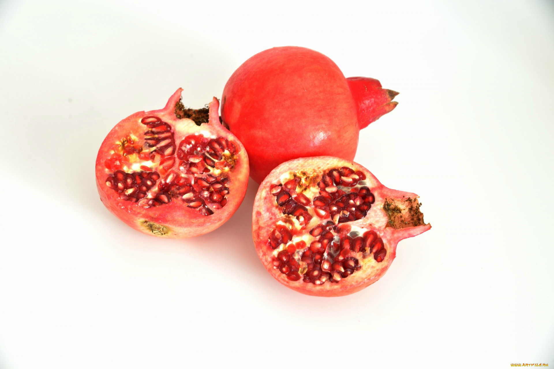 еда, гранат, зерна