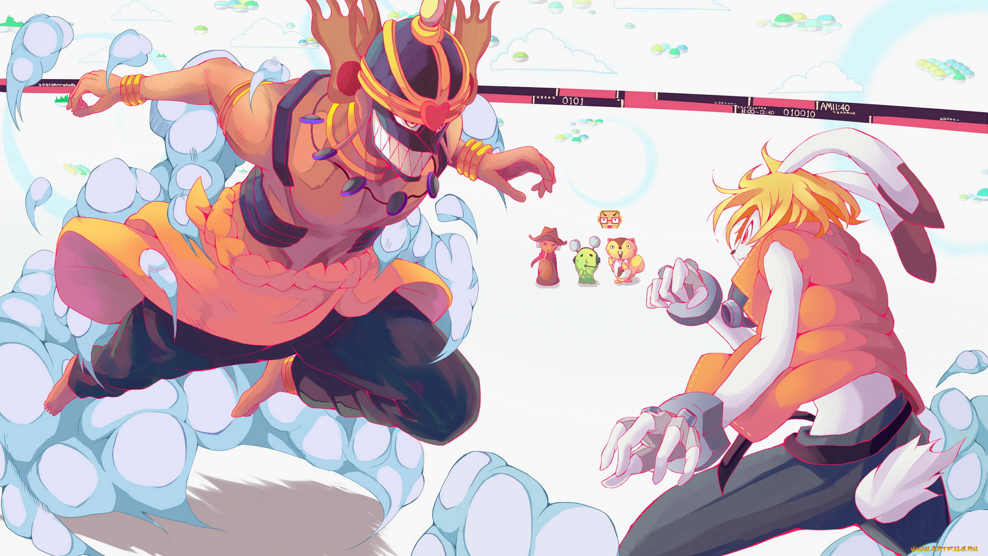 аниме, summer, wars, summer, wars