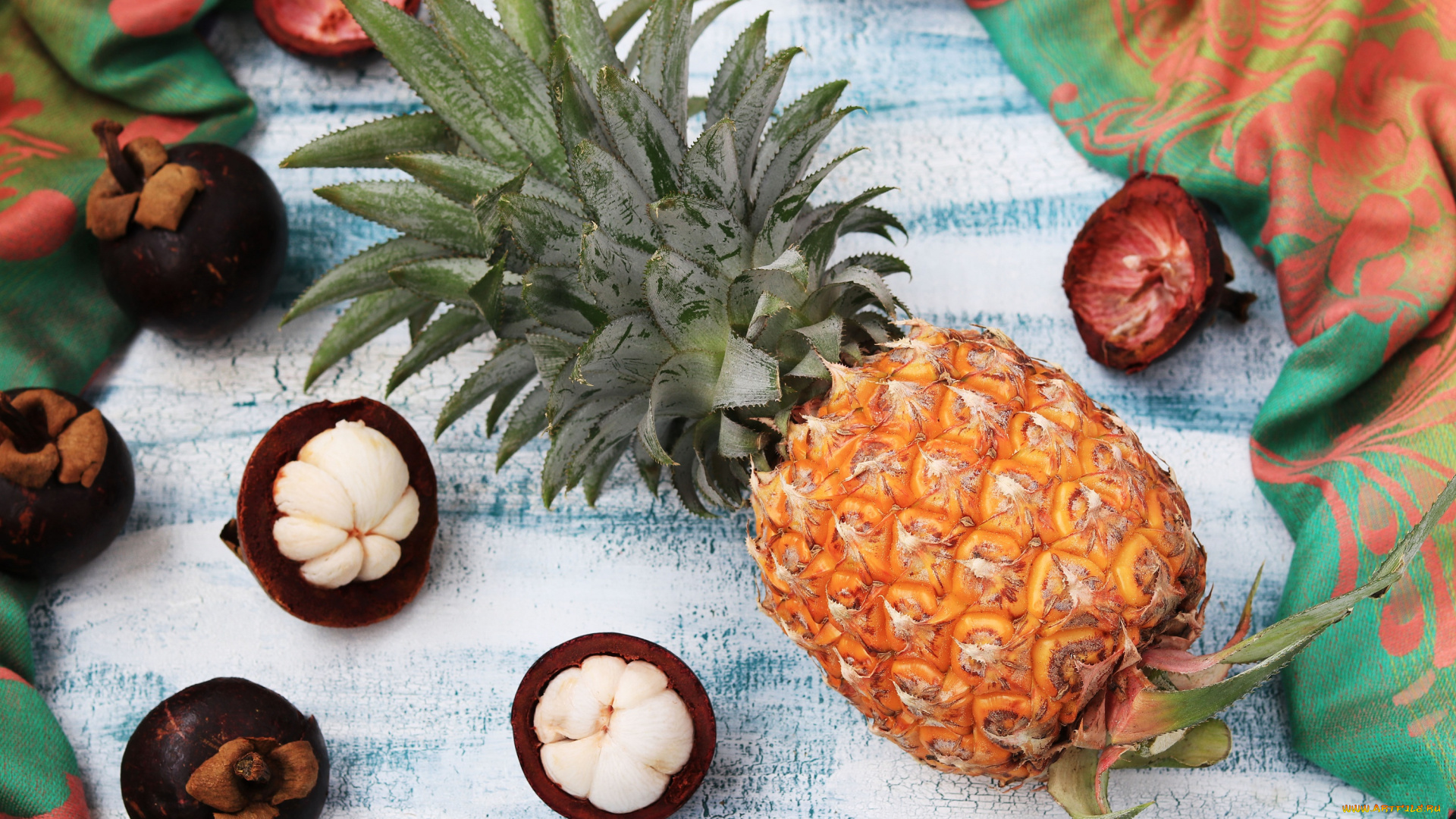 еда, ананас