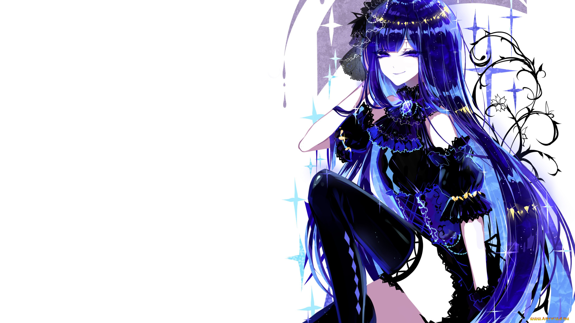 sheya, аниме, houseki, no, kuni, девушка