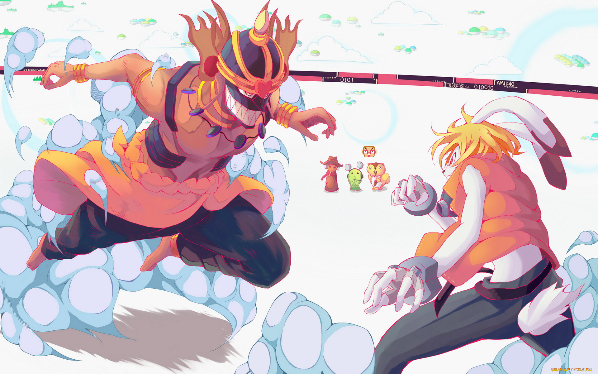 аниме, summer, wars, summer, wars