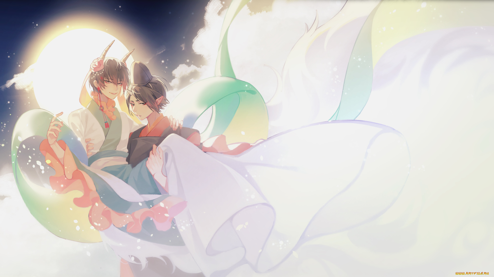 аниме, hoozuki, no, reitetsu, хладнокровный, ходзуки