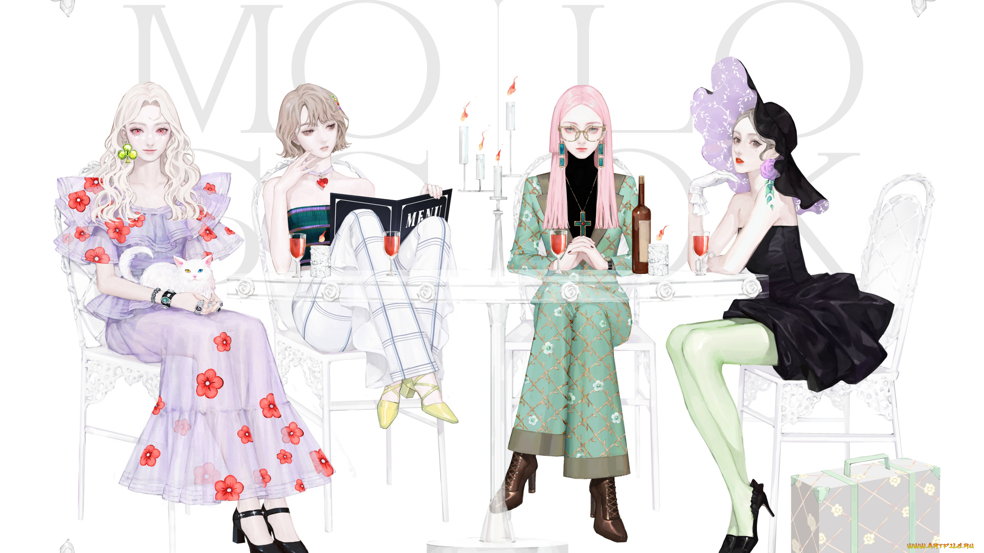 аниме, unknown, , другое, , девушка