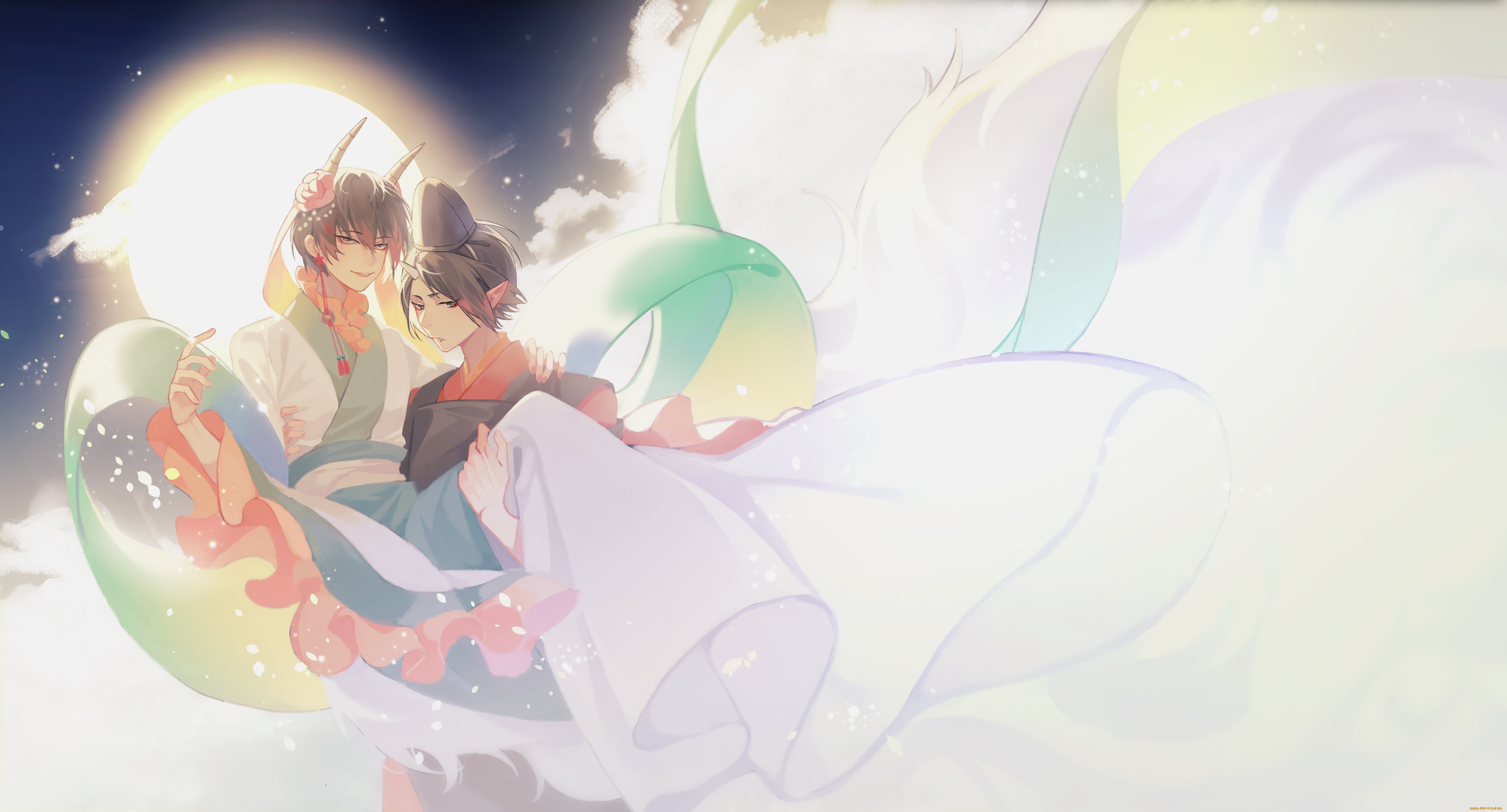 аниме, hoozuki, no, reitetsu, хладнокровный, ходзуки