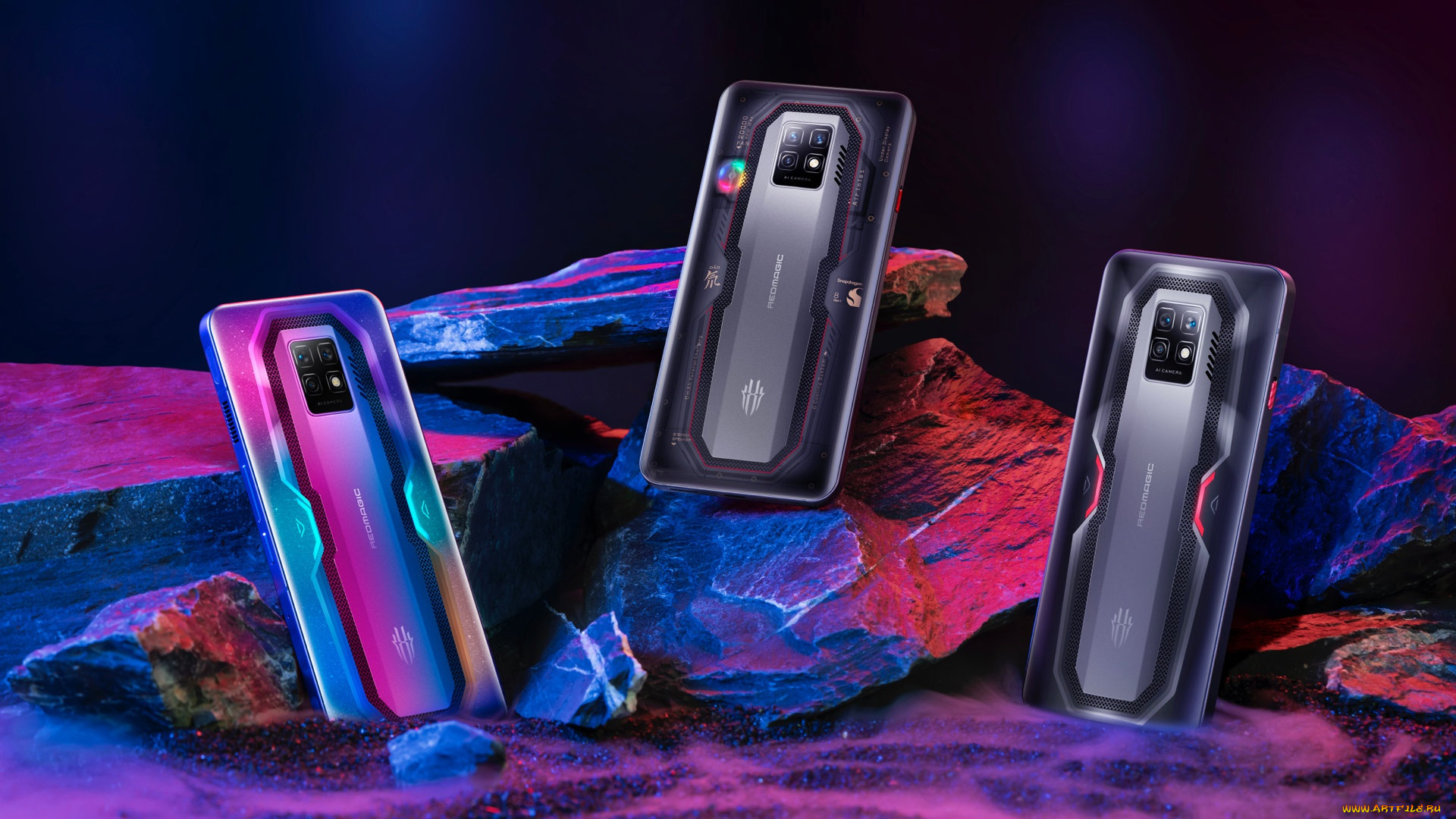 nubia, бренды, -, другое, обои, телефон, электроника, картинка, гаджет, смартфон, red, magic, 7, игровой