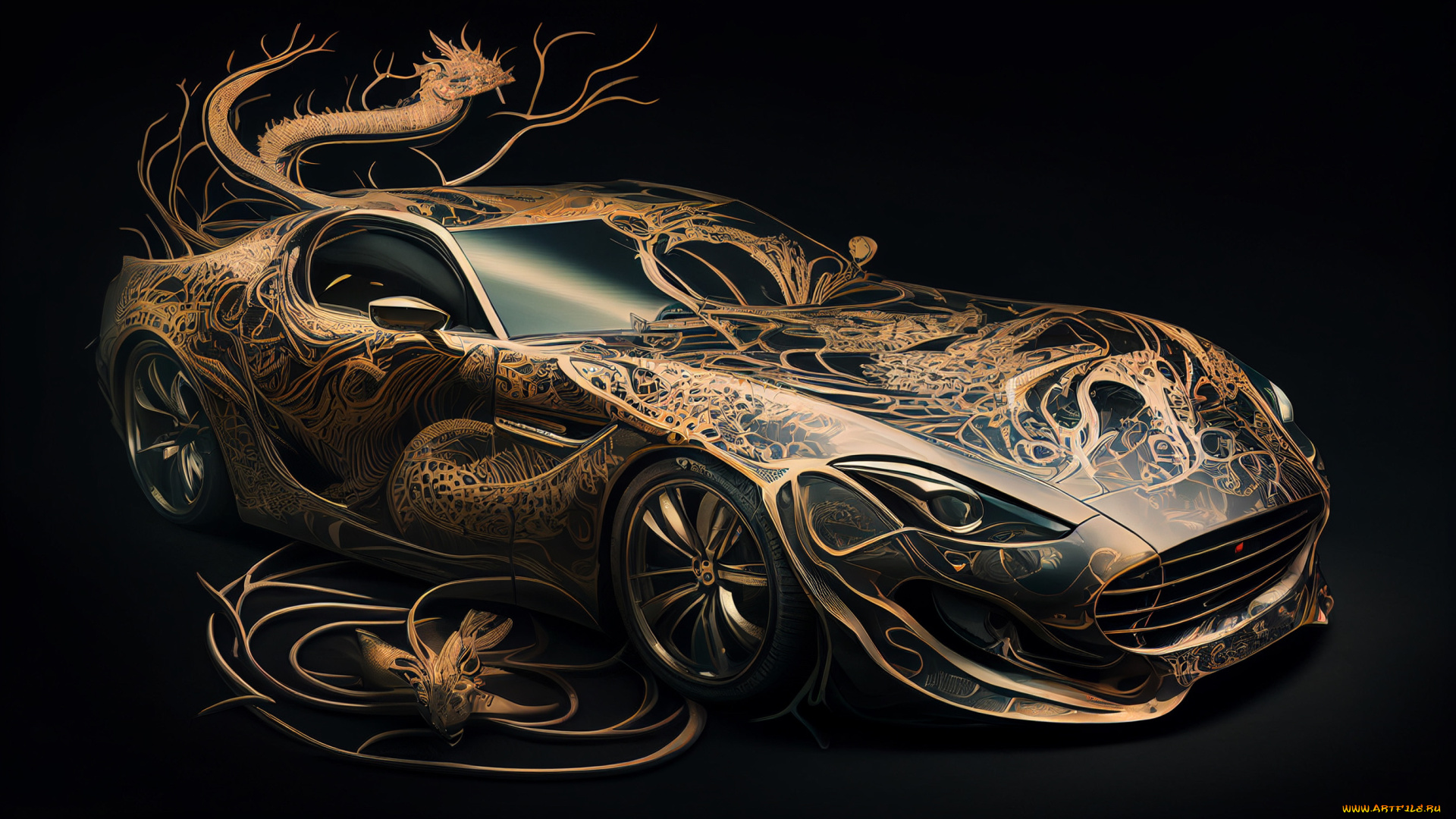 автомобили, 3д, нейросети, графика, автомобиль