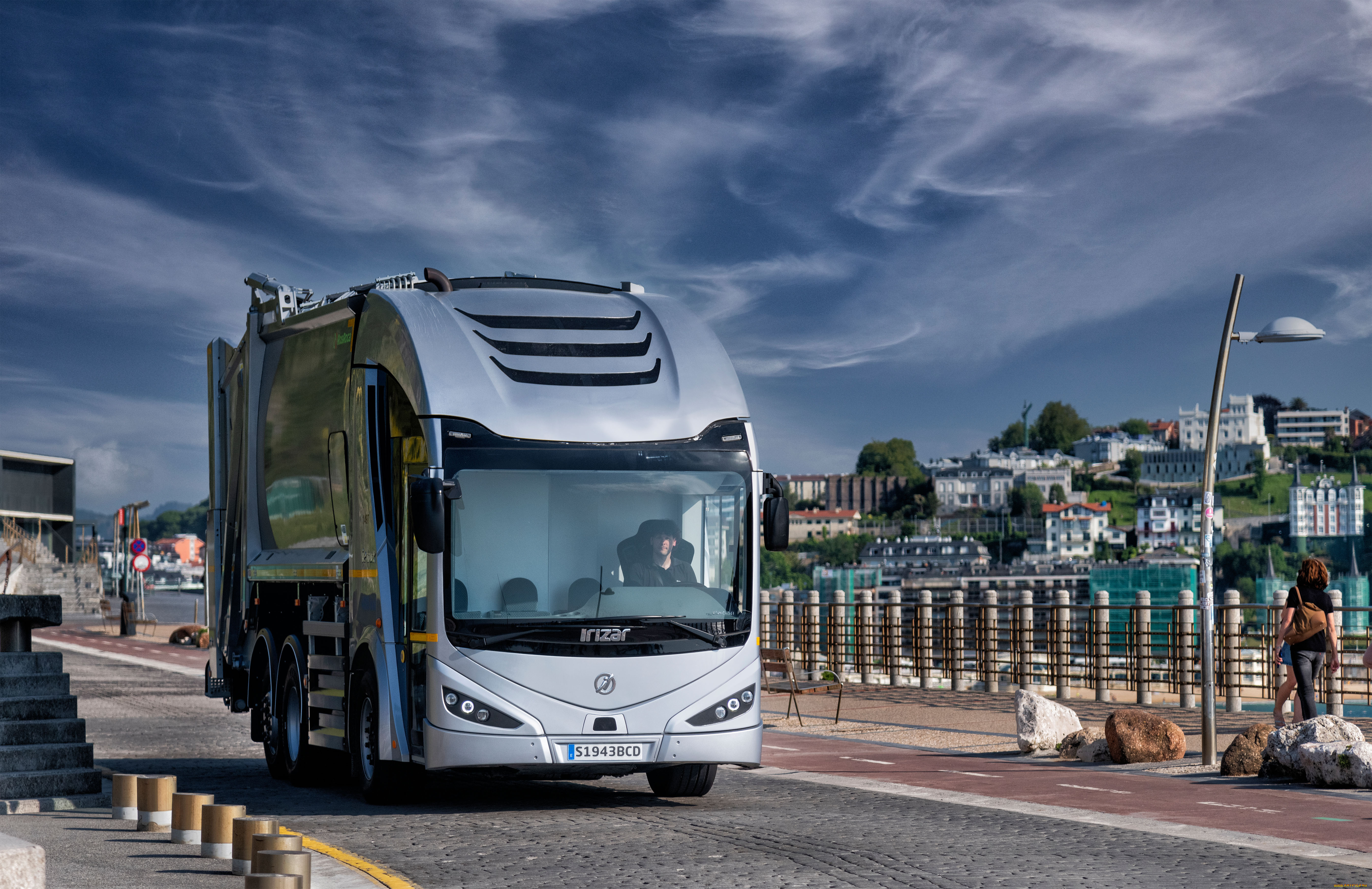 автомобили, мусоровозы, irizar