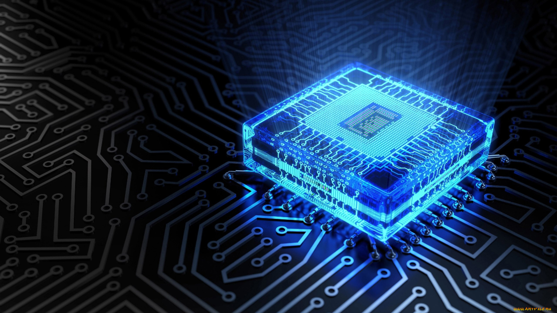 3д, графика, моделирование, , modeling, микропроцессор