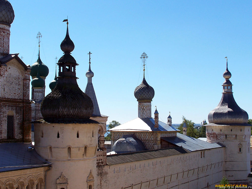 ростов, кремль, города, православные, церкви, монастыри