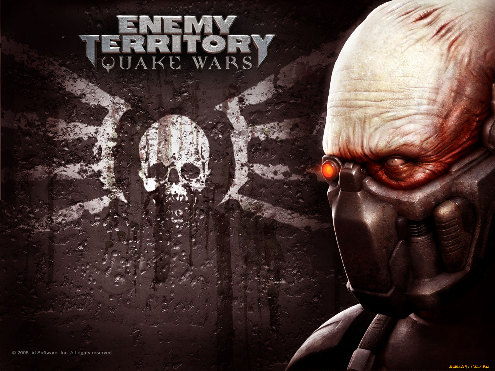 видео, игры, enemy, territory, quake, wars