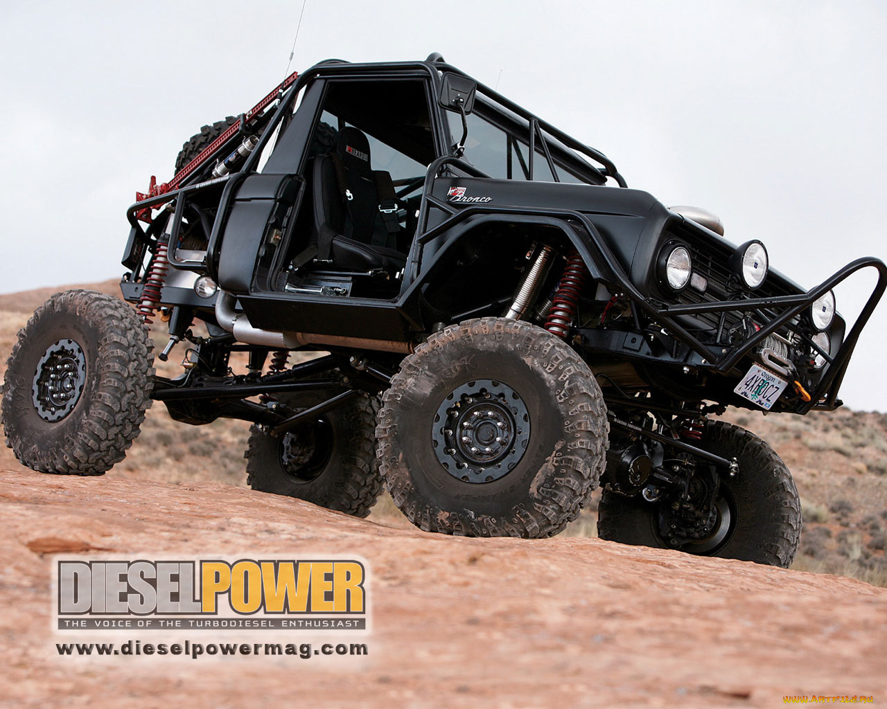 1966, ford, bronco, cummins, off, road, автомобили