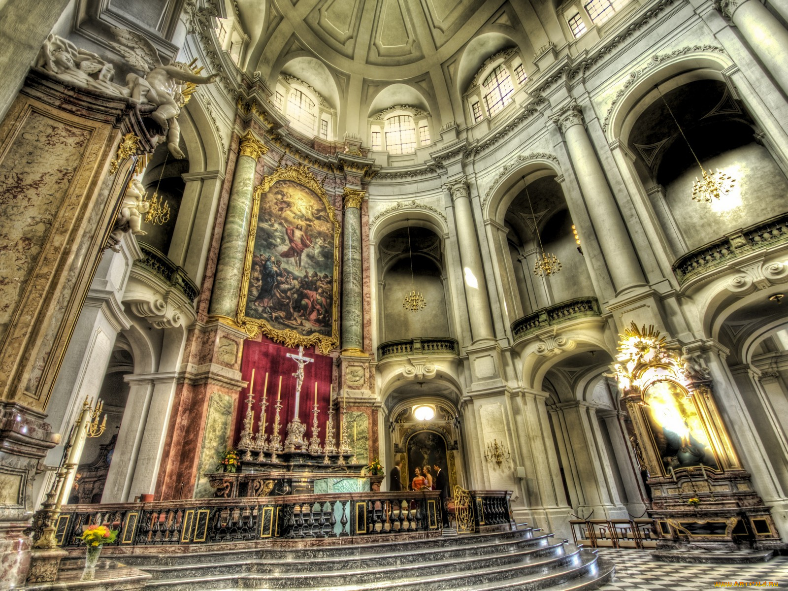 интерьер, убранство, роспись, храма