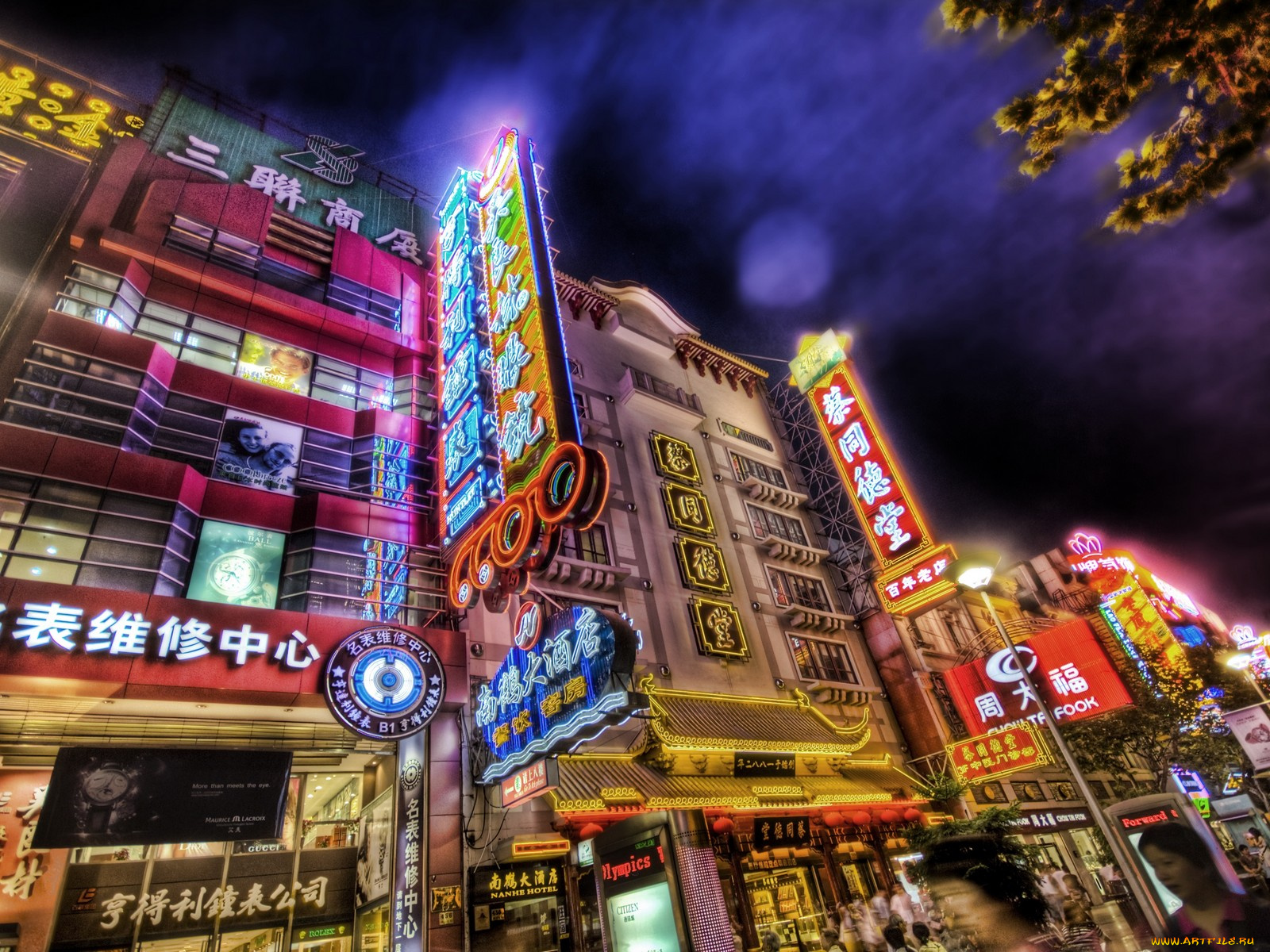 shanghai, города, шанхай, китай