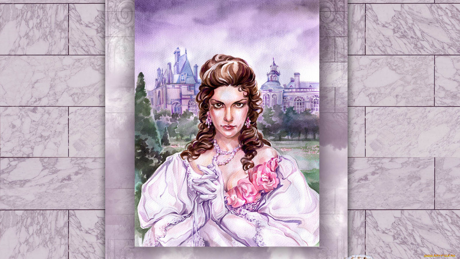 рисованные, люди