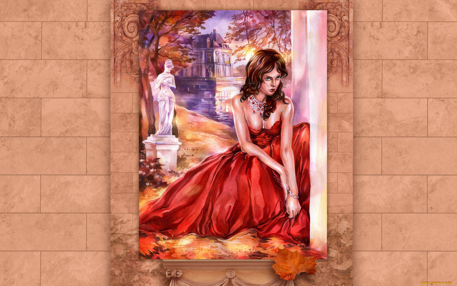 рисованные, люди