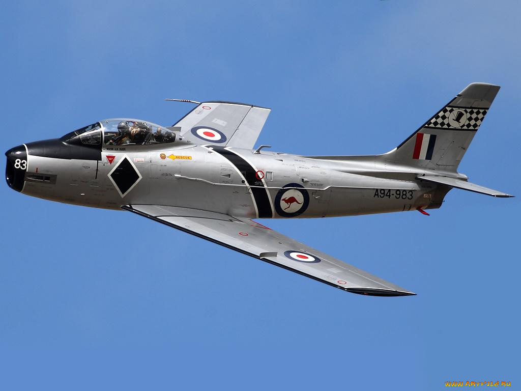 авиация, боевые, самолёты, north, american, f-86, sabre