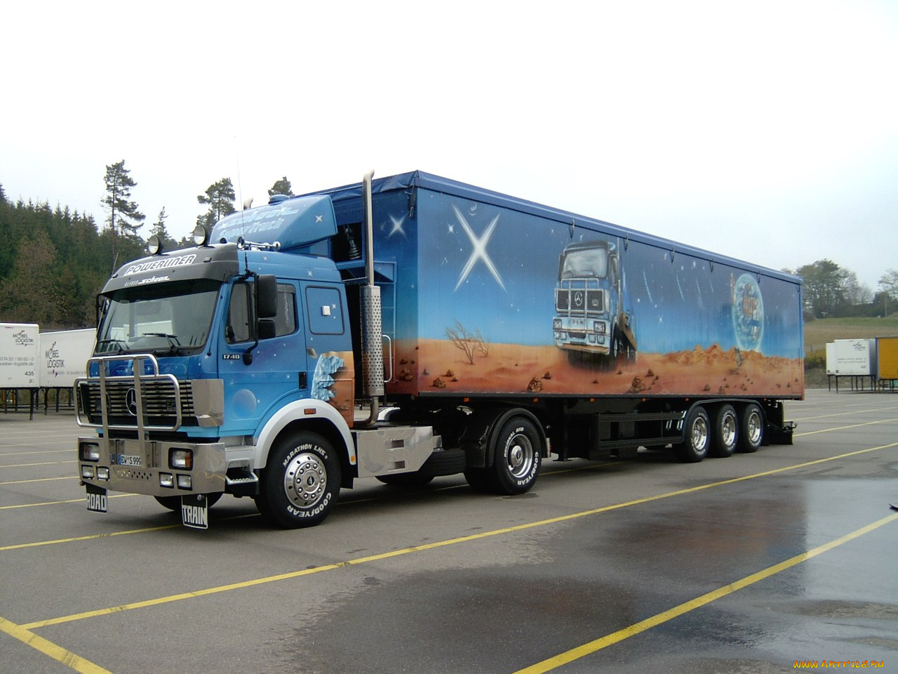 автомобили, mercedes, trucks