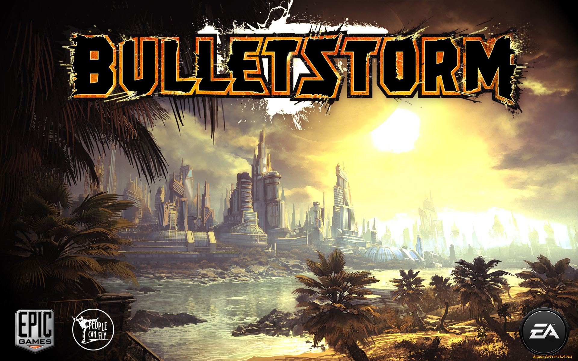 bulletstorm, видео, игры