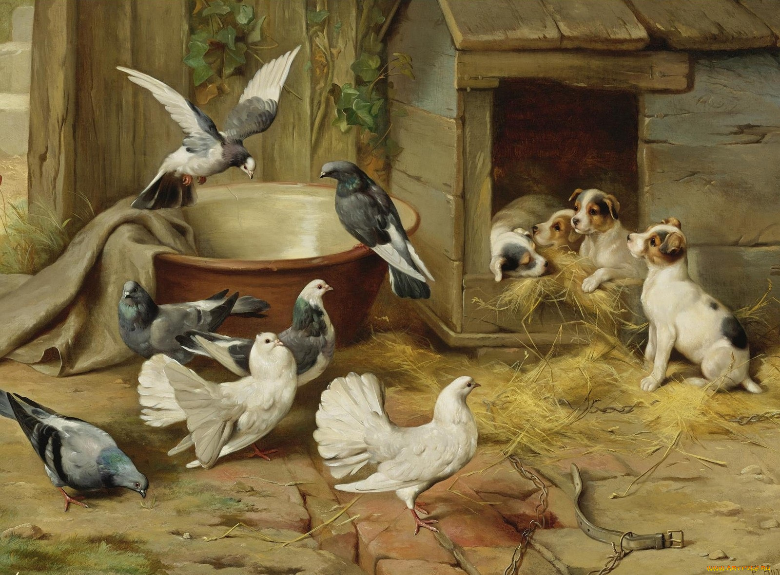 рисованные, edgar, hunt