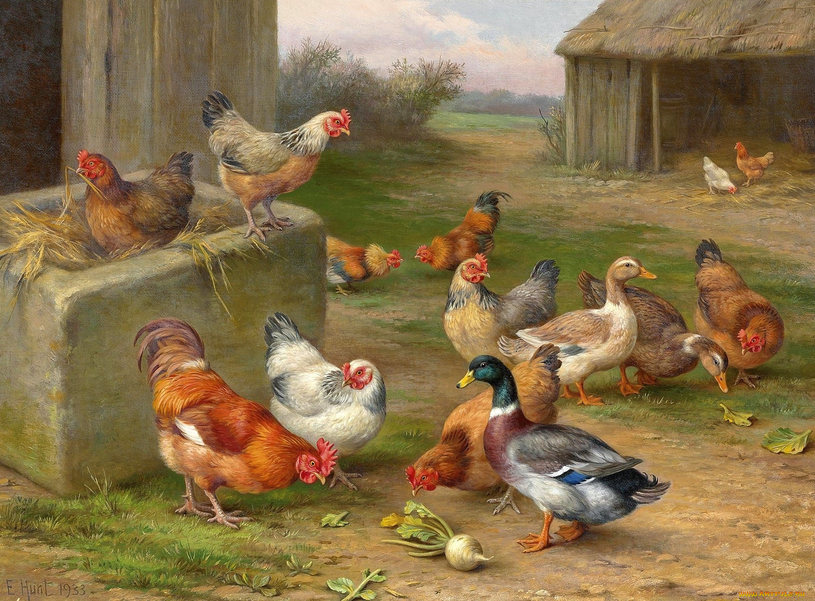 рисованные, edgar, hunt