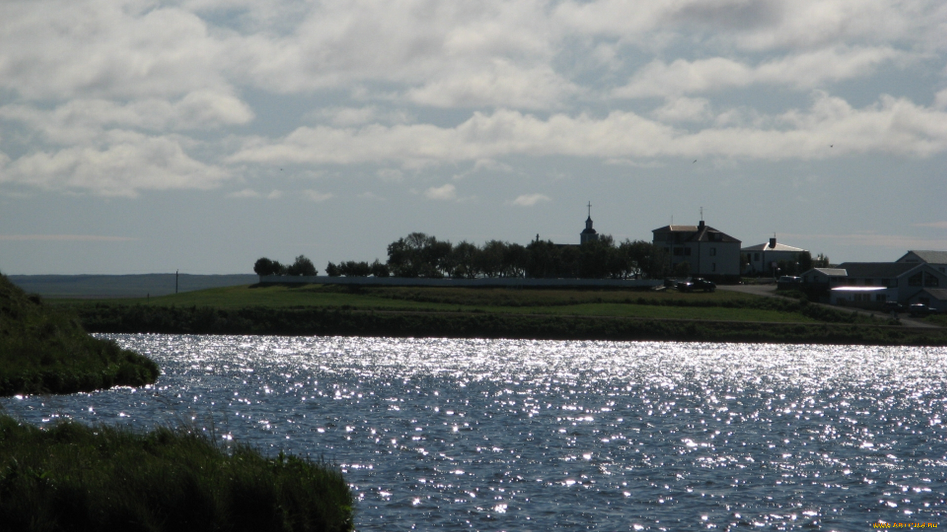 природа, реки, озера, река, блики