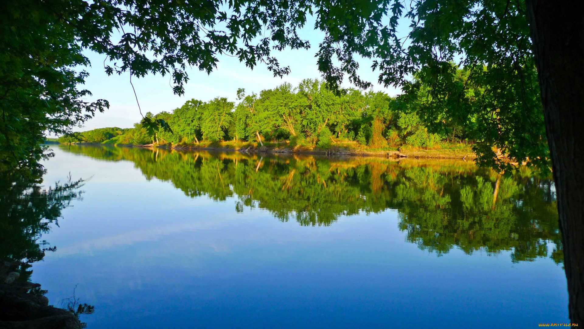 природа, реки, озера, river