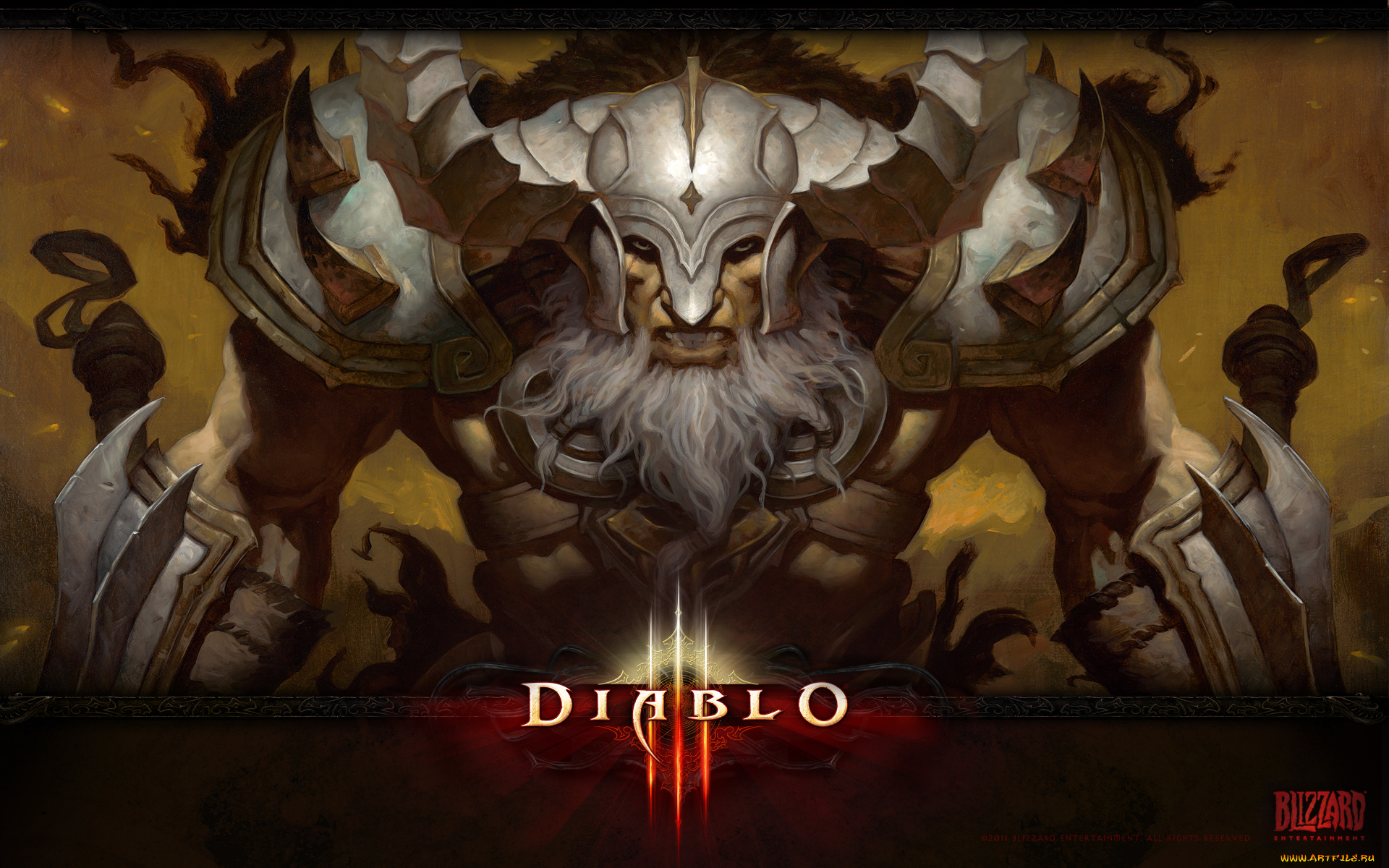 видео, игры, diablo, iii, доспехи