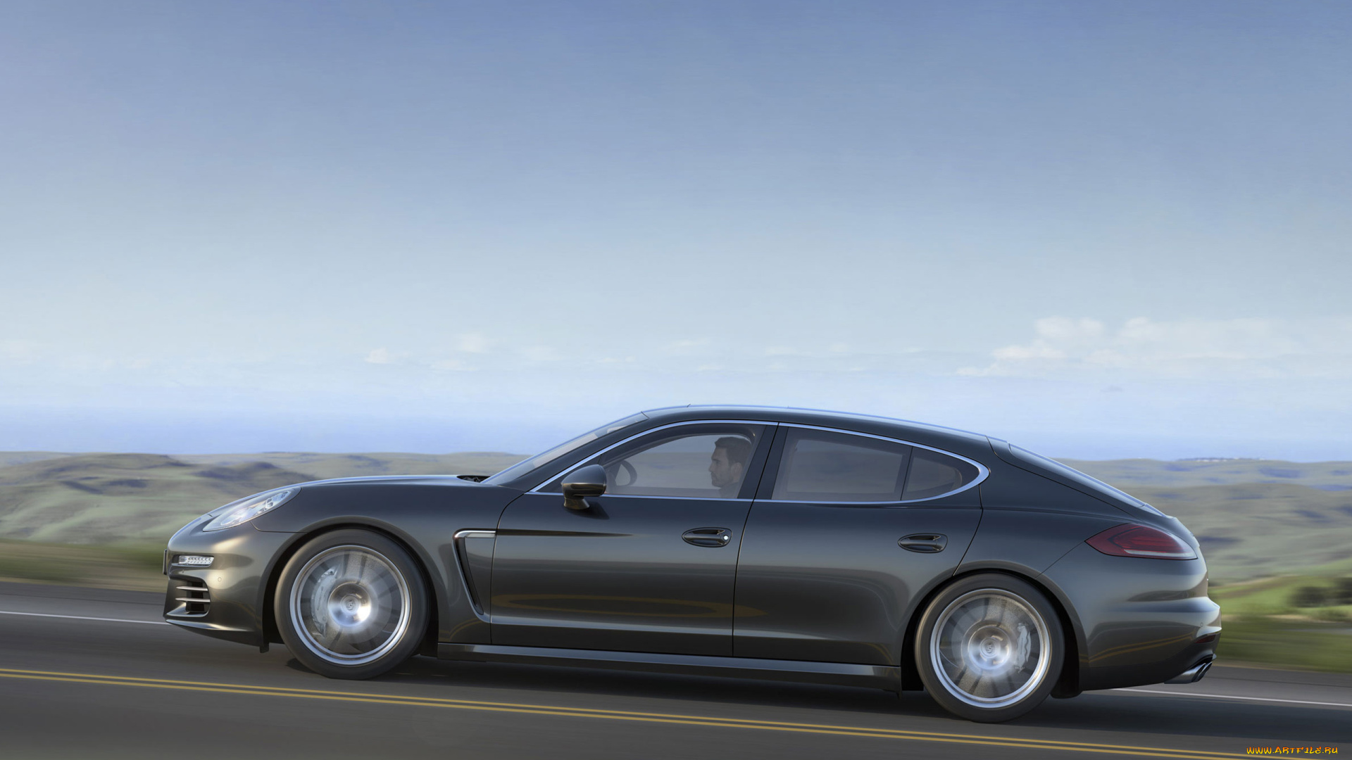 автомобили, porsche, panamera, sports, car