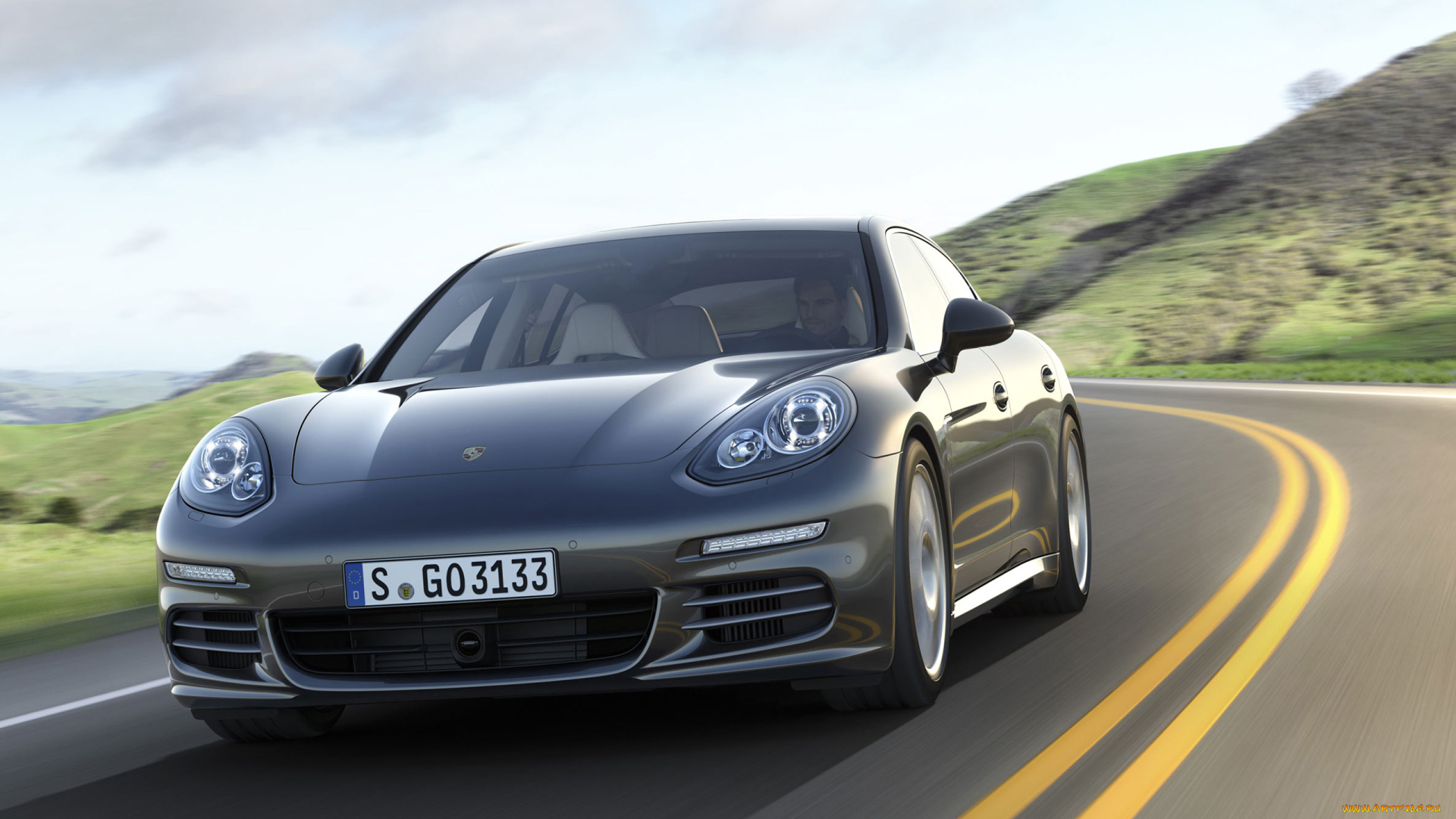 автомобили, porsche, panamera, sports, car