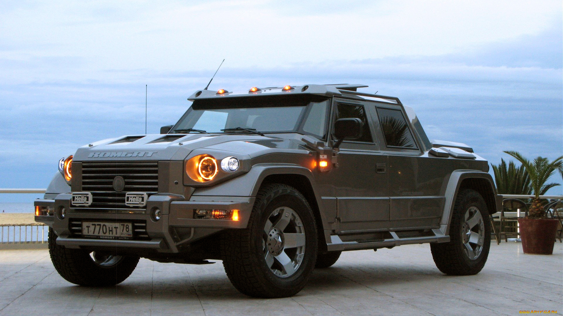 комбат, автомобили, 2