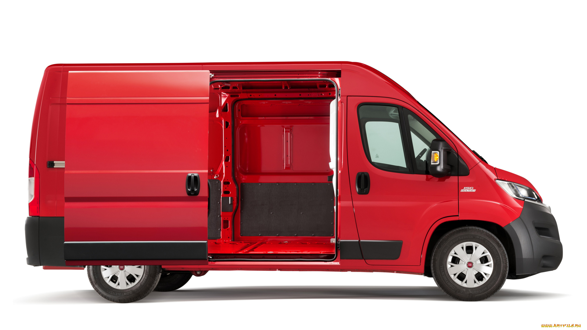 автомобили, fiat, красный, van, l3h2, 2014г, ducato