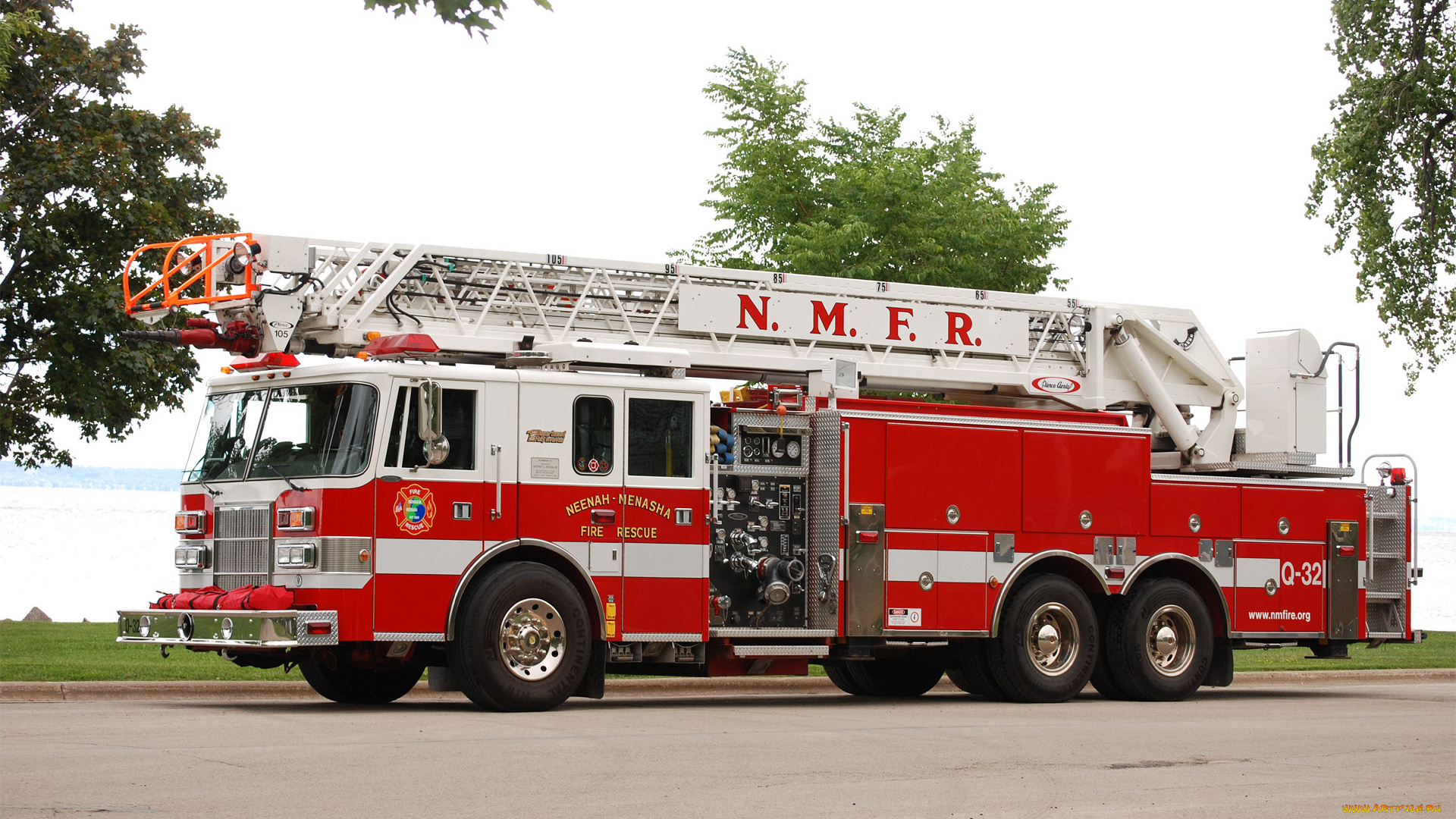 автомобили, пожарные, машины, fire, truck, hdr