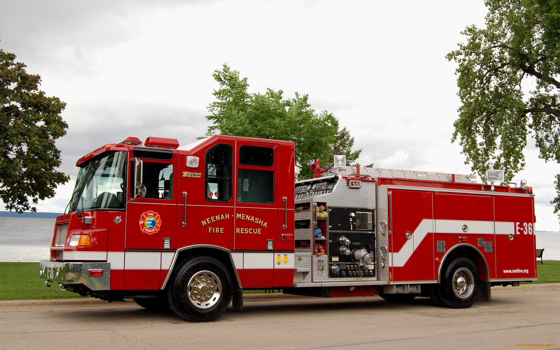 автомобили, пожарные, машины, fire, truck, hdr