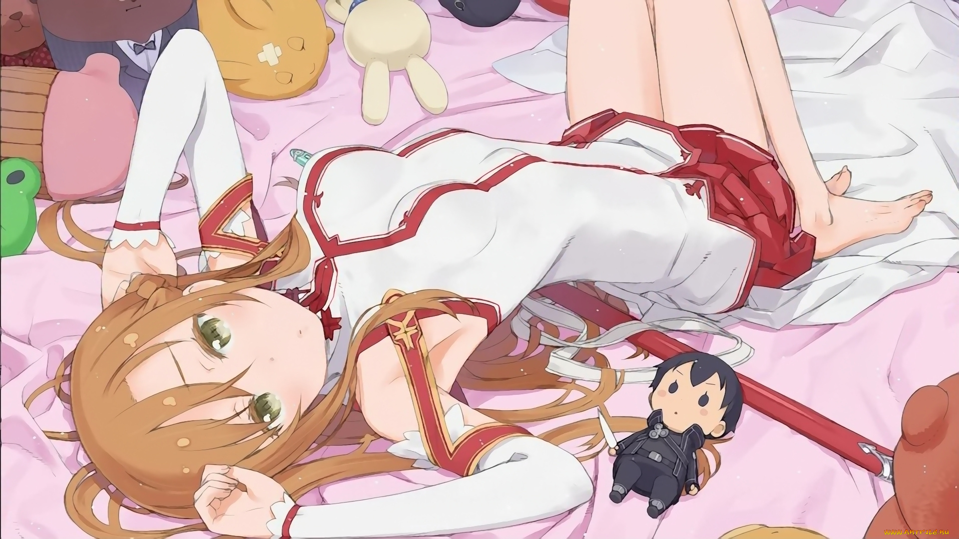 аниме, sword, art, online, асуна, yuuki, asuna, арт, sword, art, online