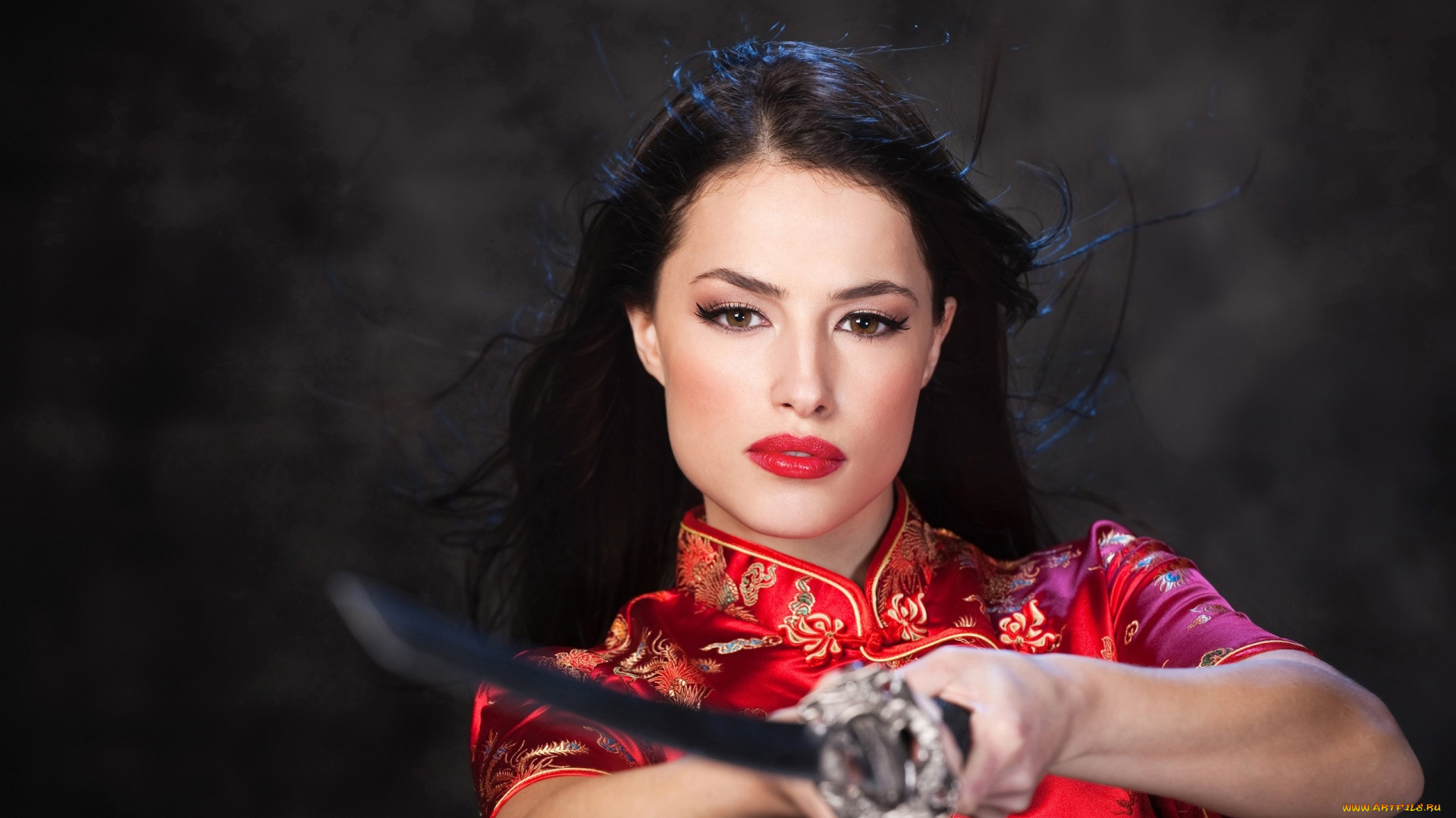 девушки, -unsort, , девушки, с, оружием, портреты