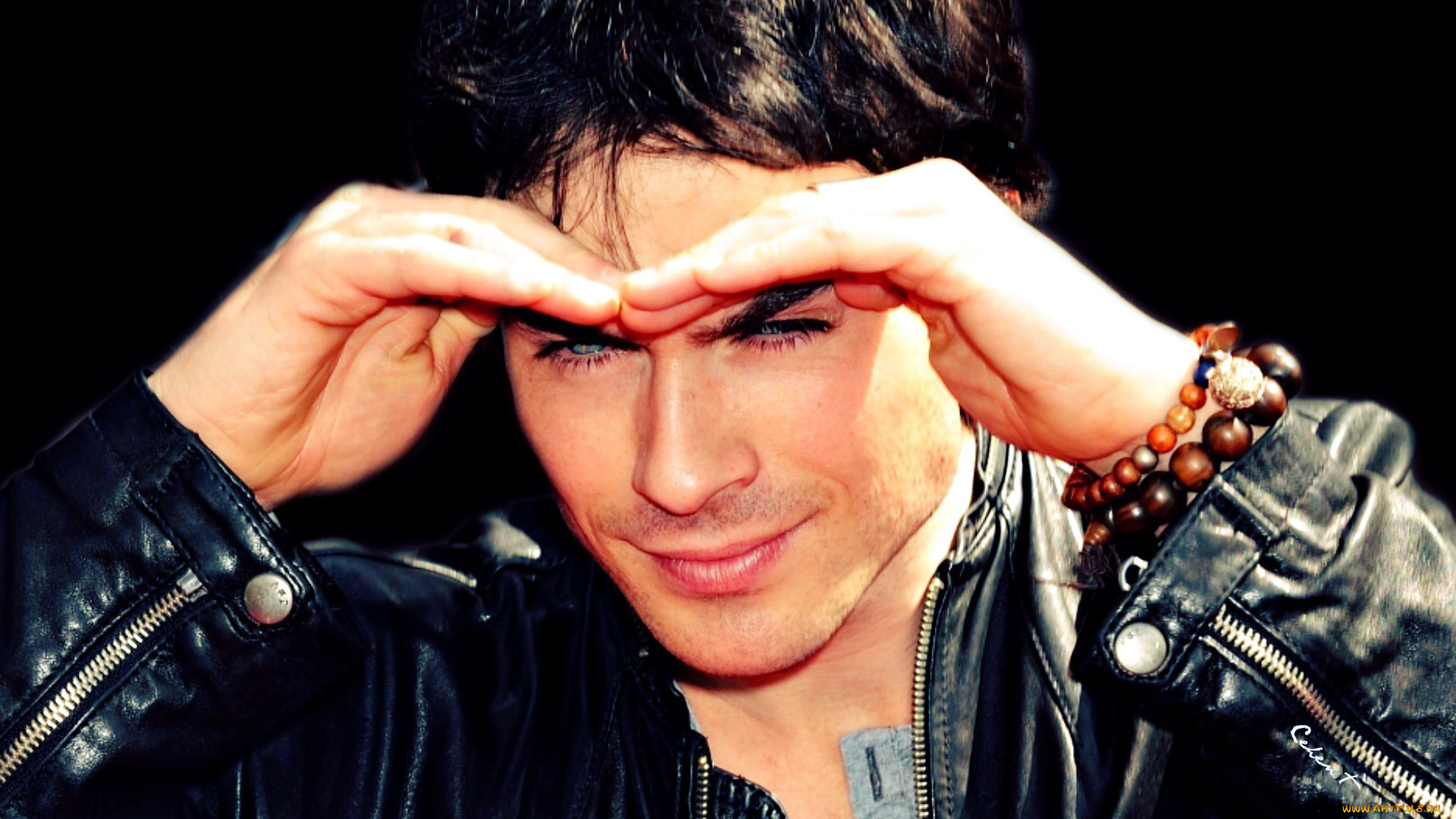 мужчины, ian, somerhalder, браслеты, куртка