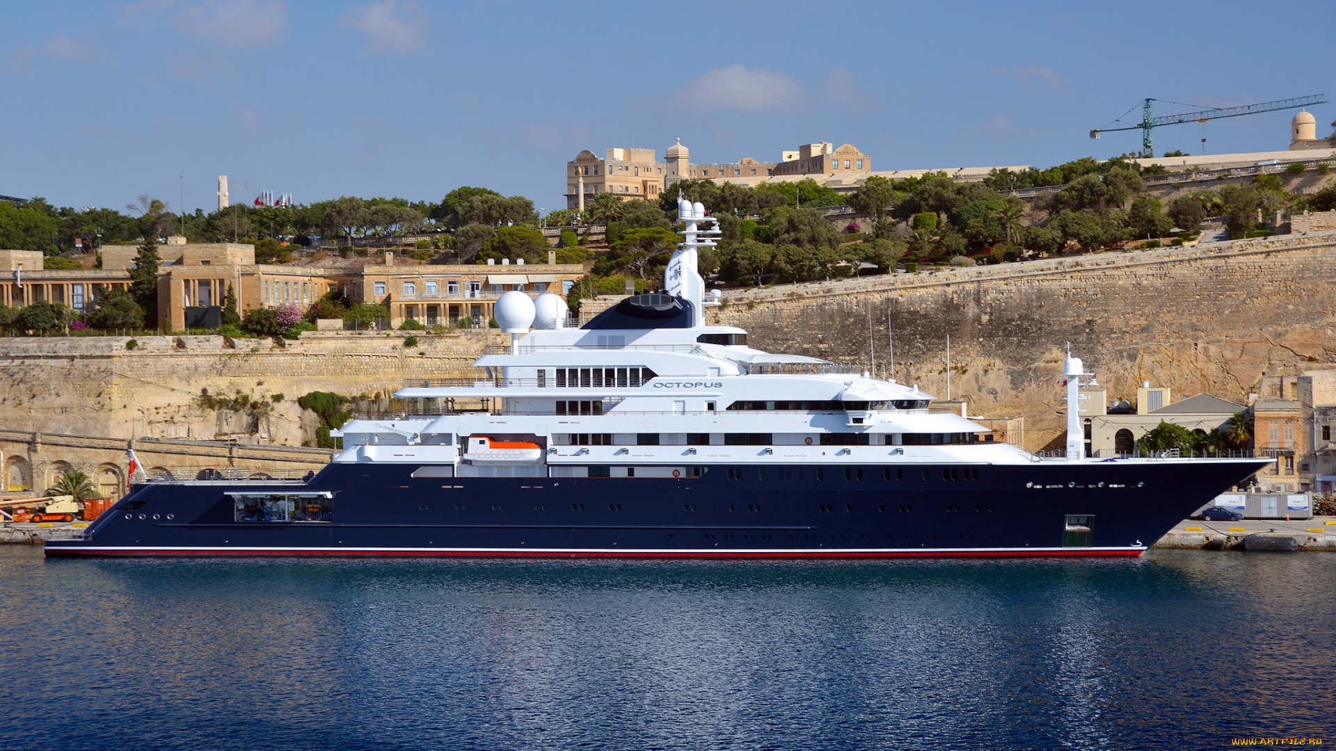 octopus, корабли, Яхты, яхта