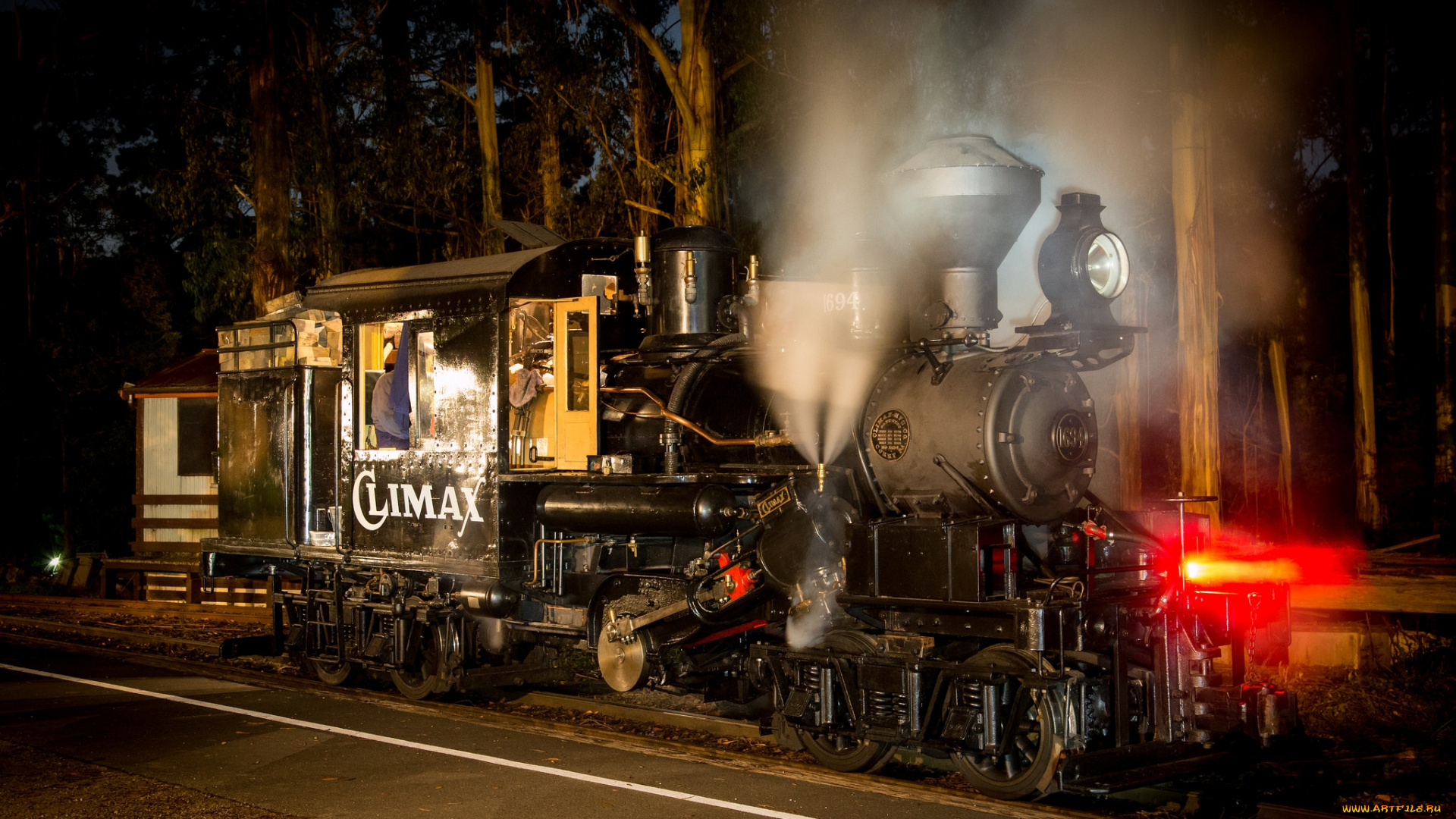 техника, паровозы, железная, дорога, рельсы, паровоз