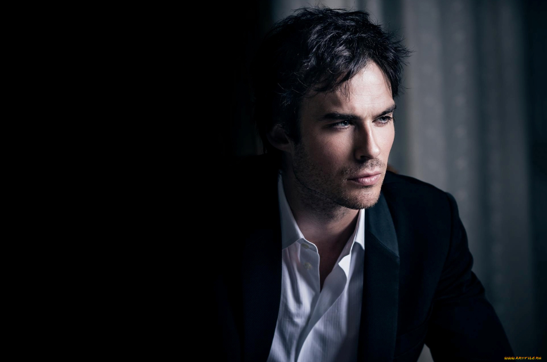 мужчины, ian, somerhalder, задумчивость