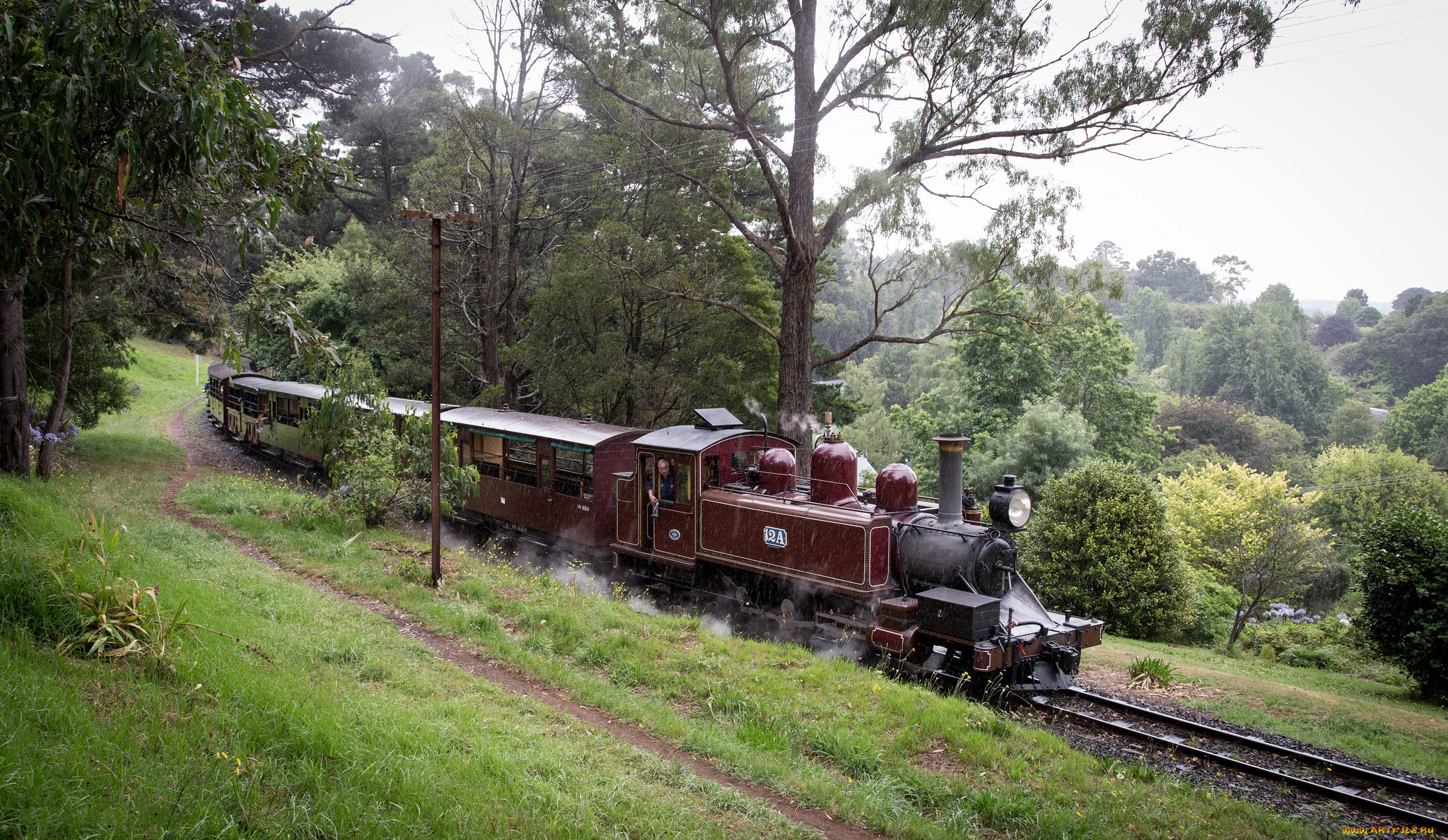 техника, паровозы, паровоз, рельсы, дорога, железная