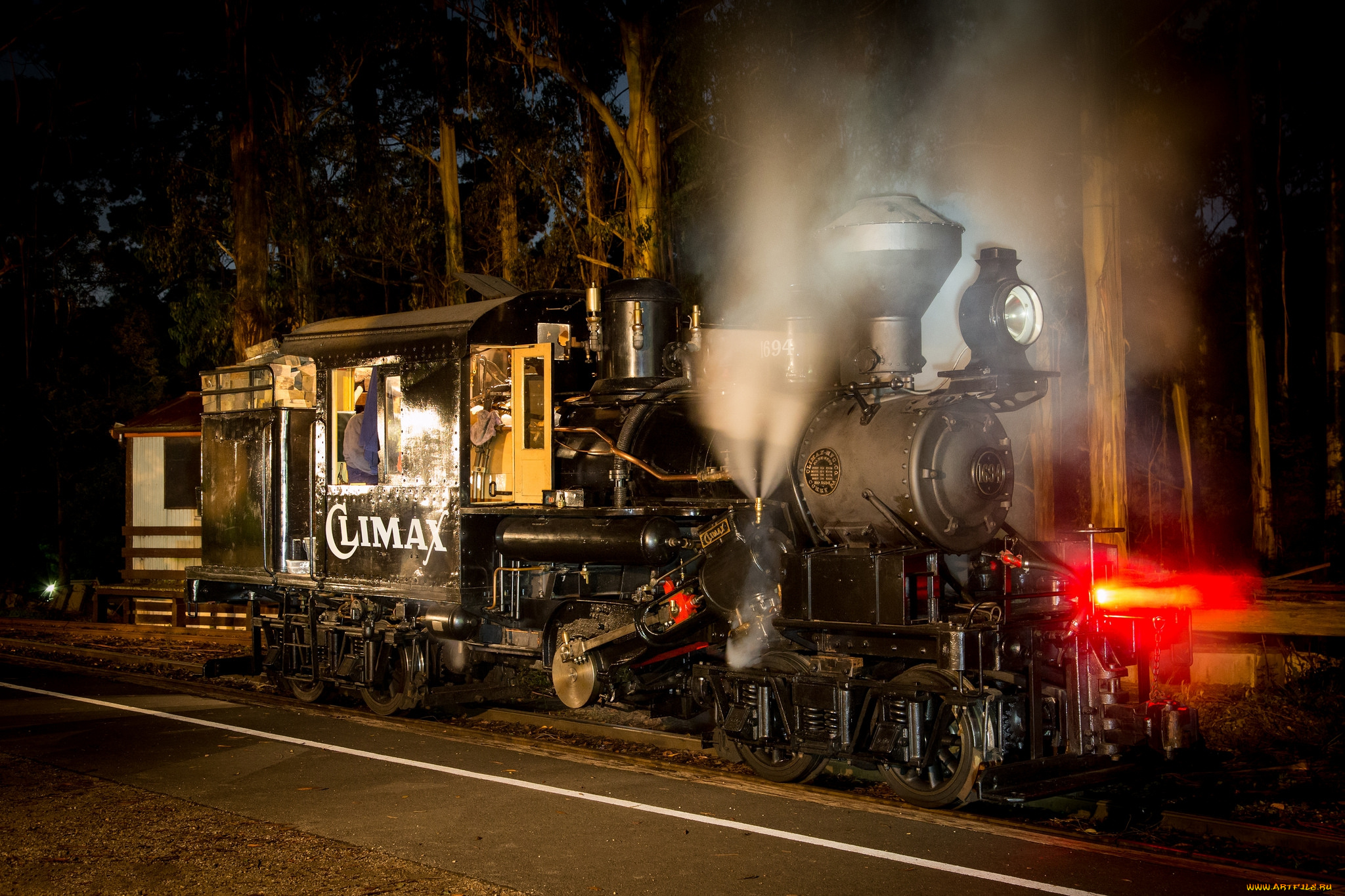 техника, паровозы, железная, дорога, рельсы, паровоз