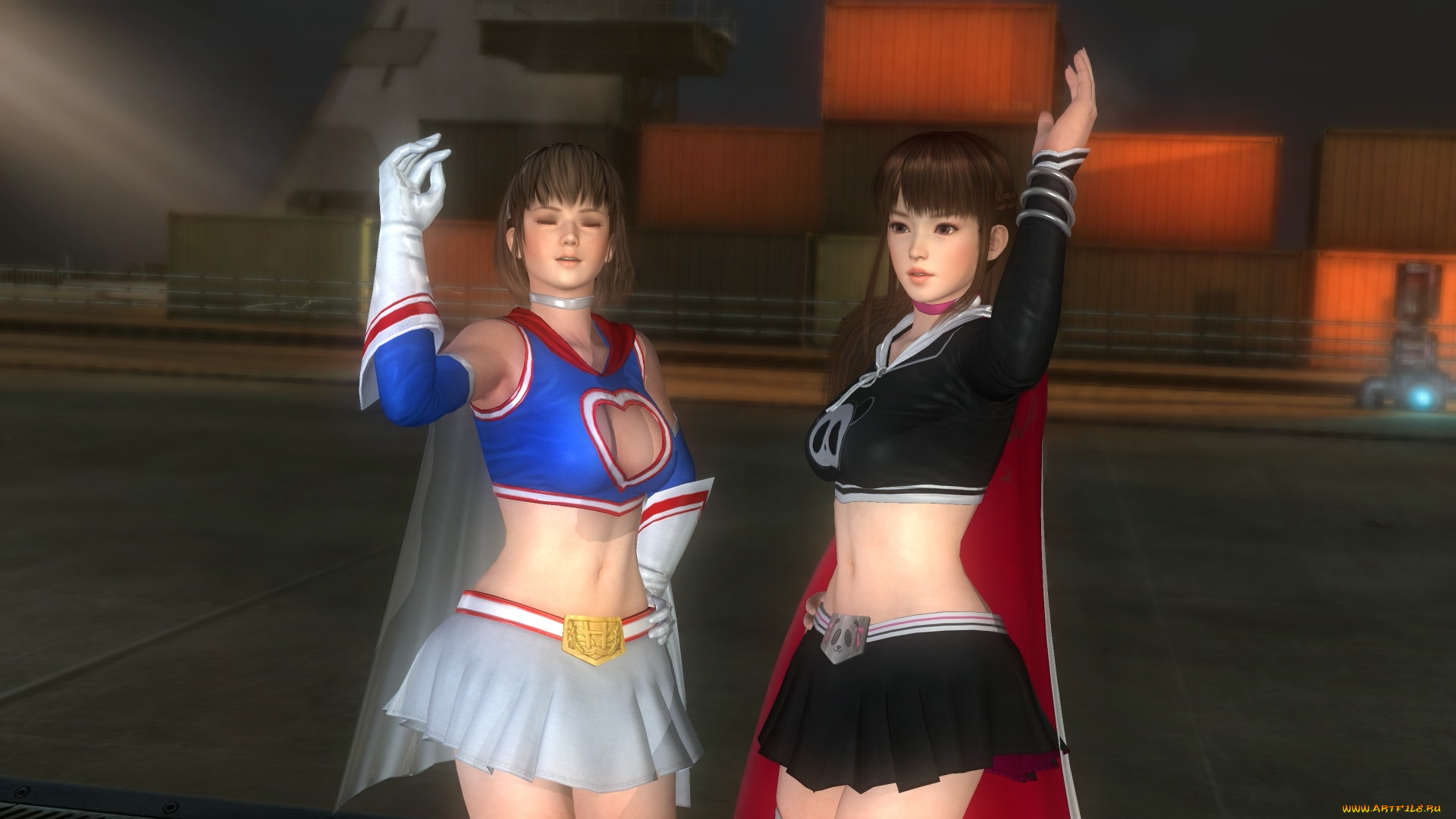 3д, графика, аниме, , anime, фон, поза, взгляд, девушки