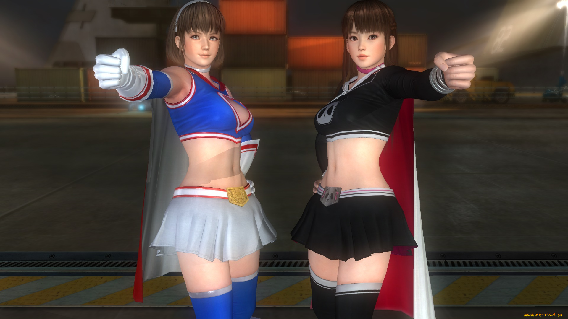 3д, графика, аниме, , anime, фон, взгляд, девушки, поза