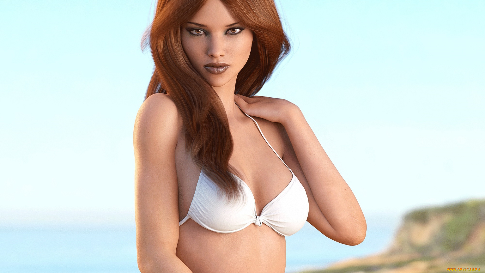 3д, графика, люди, , people, девушка