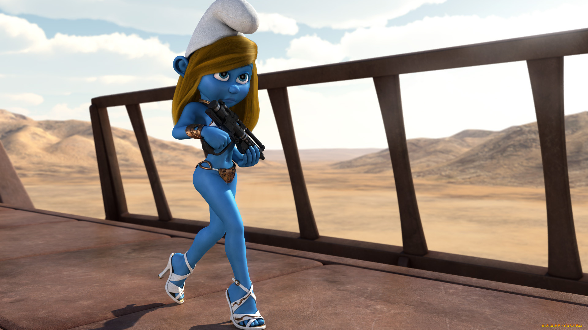 planet, 51, 3д, графика, ___, персонаж