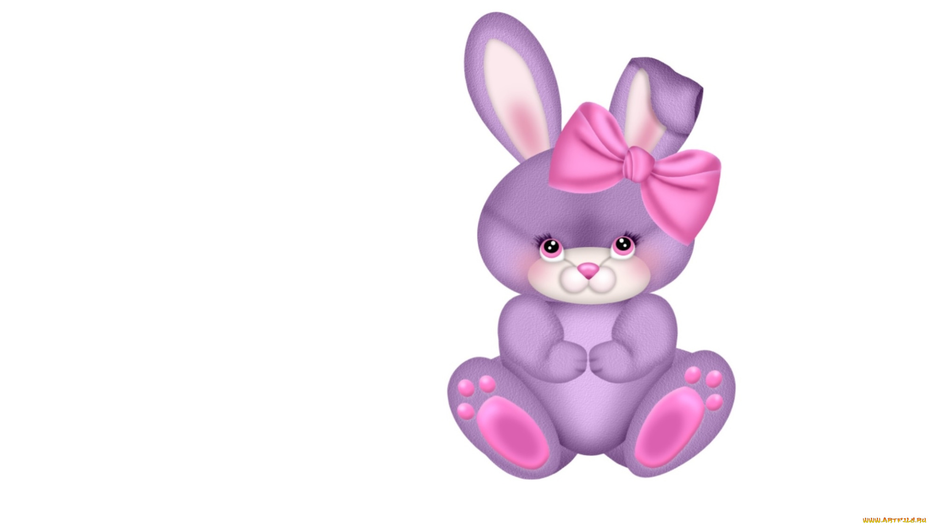 векторная, графика, животные, , animals, фон, кролик