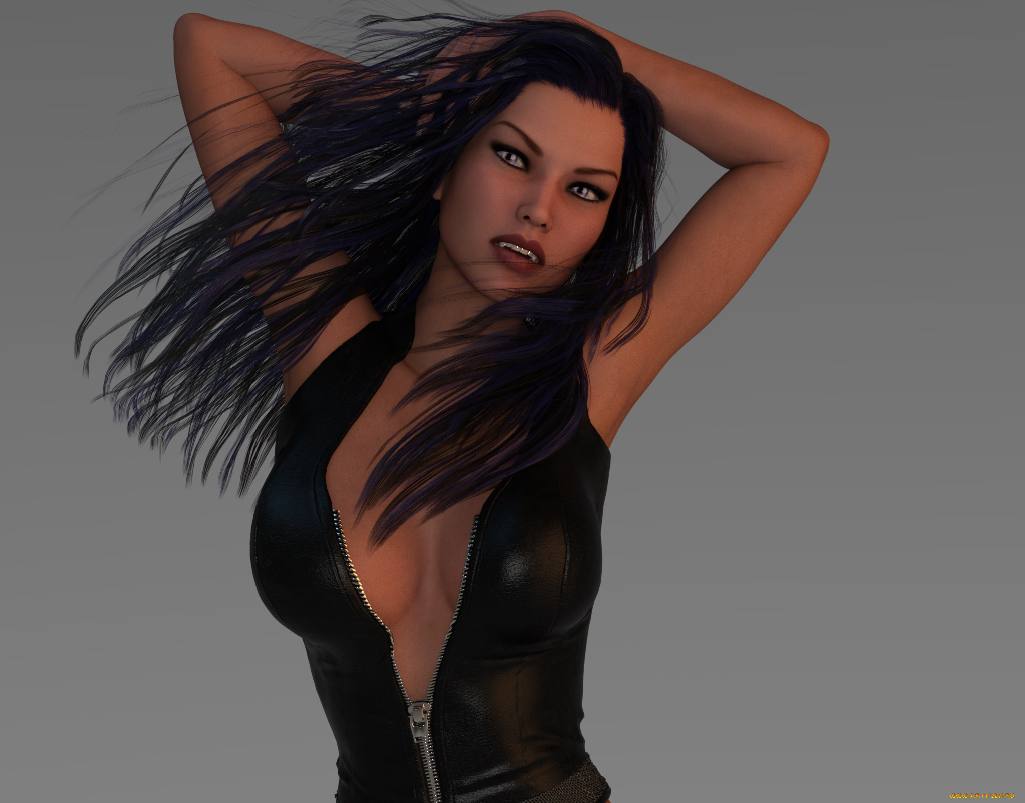 3д, графика, люди, , people, девушка, взгляд, фон