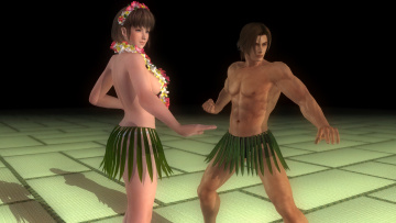 Картинка 3д+графика аниме+ anime девушка взгляд фон парень поза