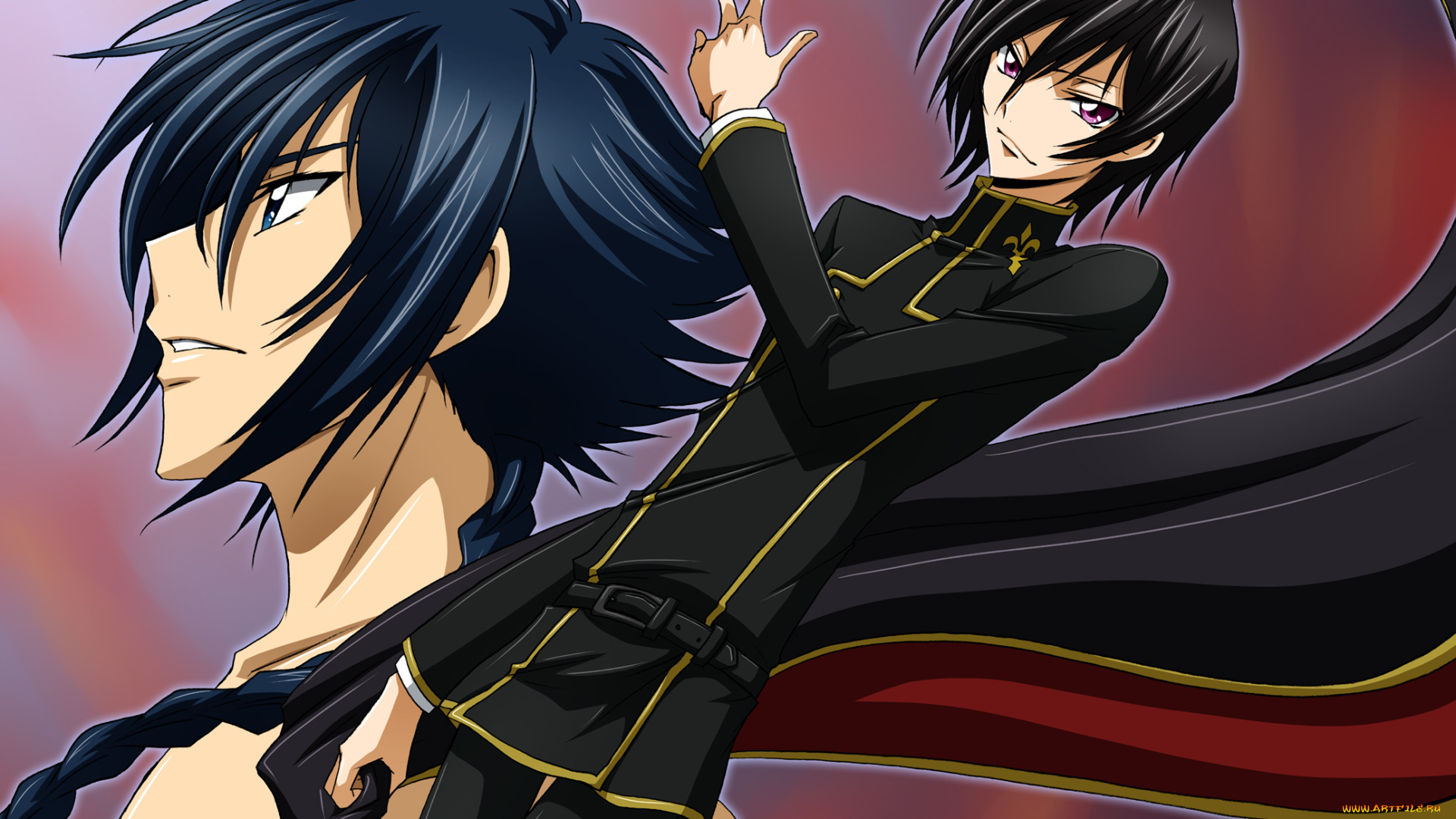 аниме, code, geass, персонажи