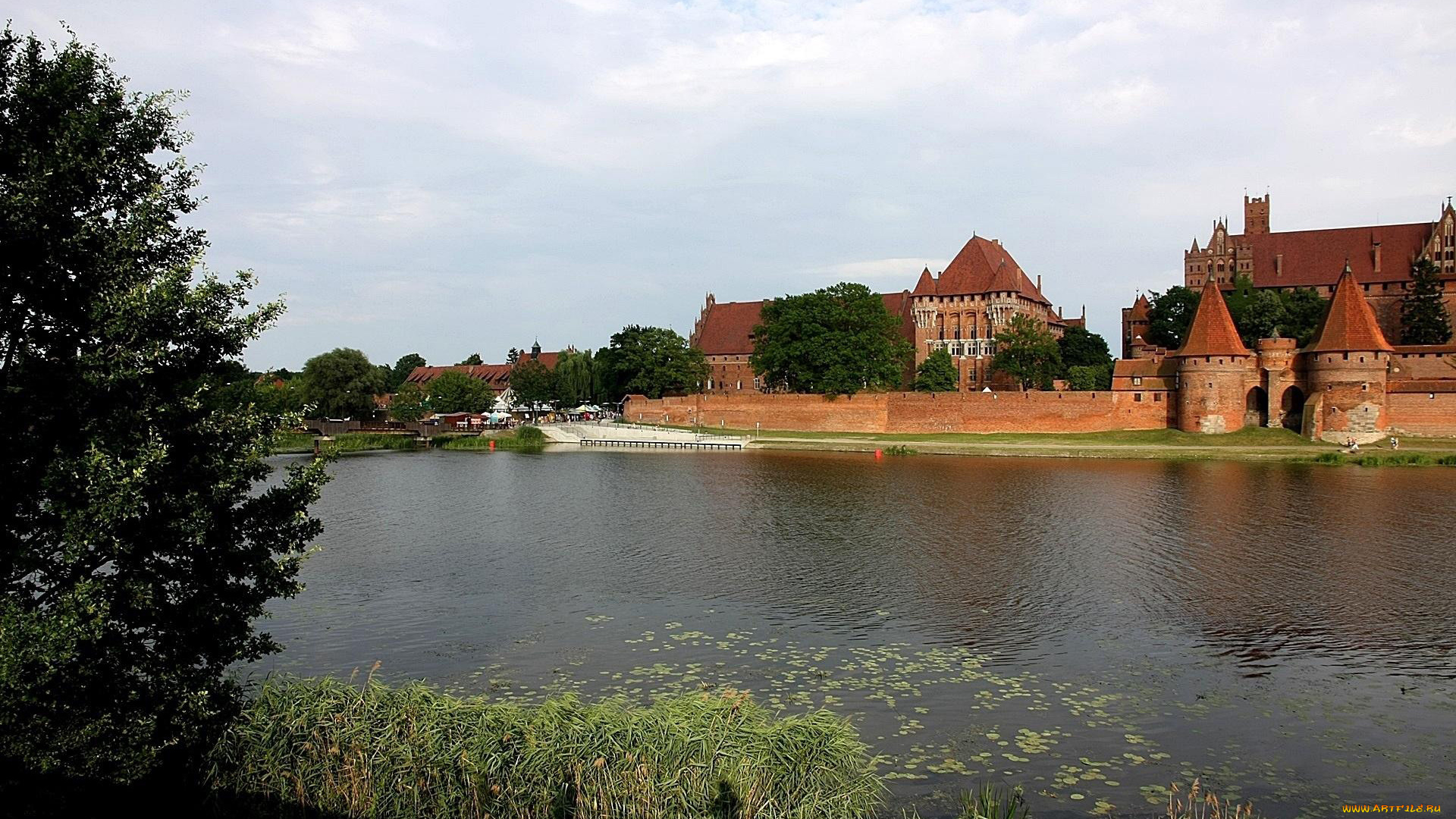 malbork, castle, города, замки, польши, malbork, castle